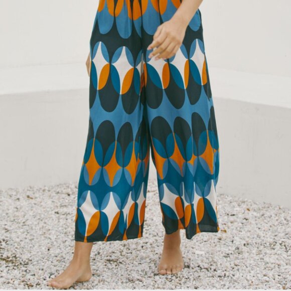 New The Piper by Anthropologie Bandeau Cutout Jumpsuit - Picture 4 of 13